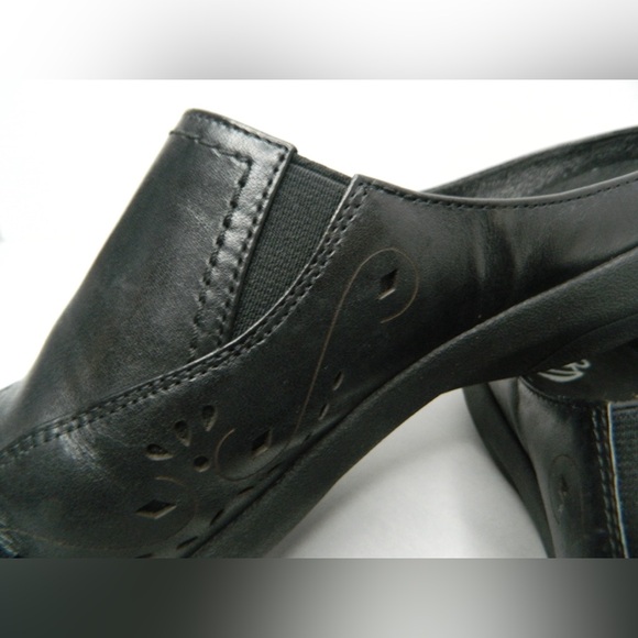 Abeo Edith Mule  Clogs Shoes Black Women's Comfort Arch Support   Size 8.5 - Picture 6 of 10